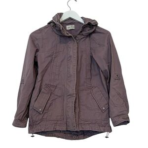 Jolt Lavender Utility Jacket, Small